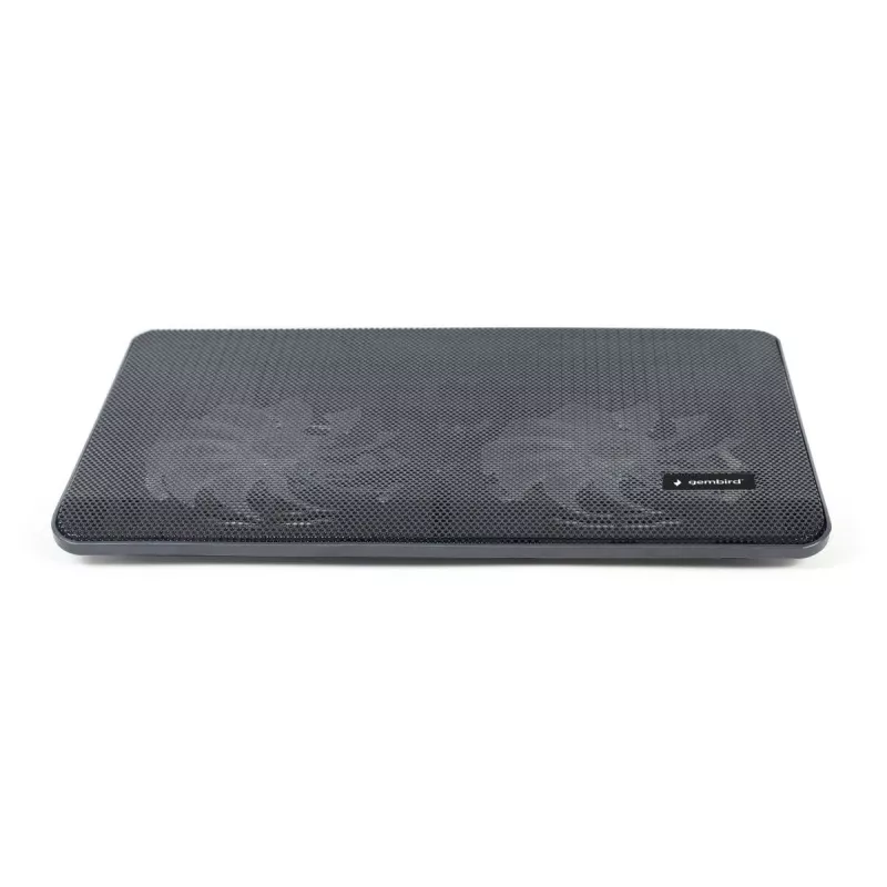 GEMBIRD Notebook 15.6in Cooling Stand, Compact Dual-Fan - Black