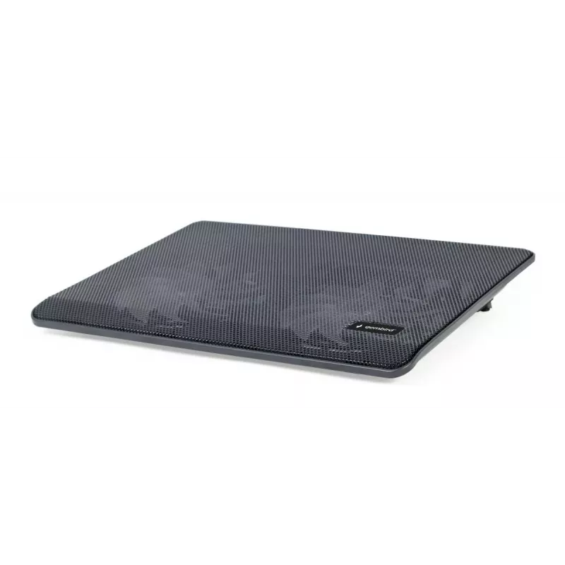 GEMBIRD Notebook 15.6in Cooling Stand, Compact Dual-Fan - Black