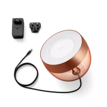 Smart table lamp Philips Hue Iris copper special edition — 1 bulb, Bluetooth and Zigbee, 100–240V, 2m cable