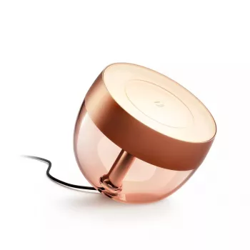 Smart table lamp Philips Hue Iris copper special edition — 1 bulb, Bluetooth and Zigbee, 100–240V, 2m cable