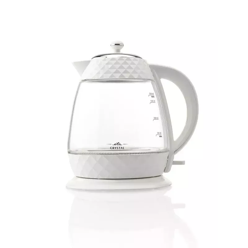 Electric kettle Eta Crystal 1.7 L 2200 W Transparent White