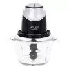 Electric food chopper Adler AD 4082, 1.2 L glass bowl, 300 W, 2 speeds, pulse, stainless steel blades