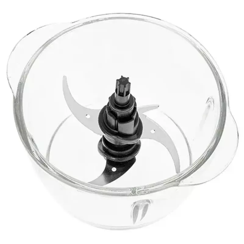 Electric food chopper Adler AD 4082, 1.2 L glass bowl, 300 W, 2 speeds, pulse, stainless steel blades