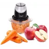 Electric food chopper Adler AD 4082, 1.2 L glass bowl, 300 W, 2 speeds, pulse, stainless steel blades