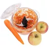 Electric food chopper Adler AD 4082, 1.2 L glass bowl, 300 W, 2 speeds, pulse, stainless steel blades