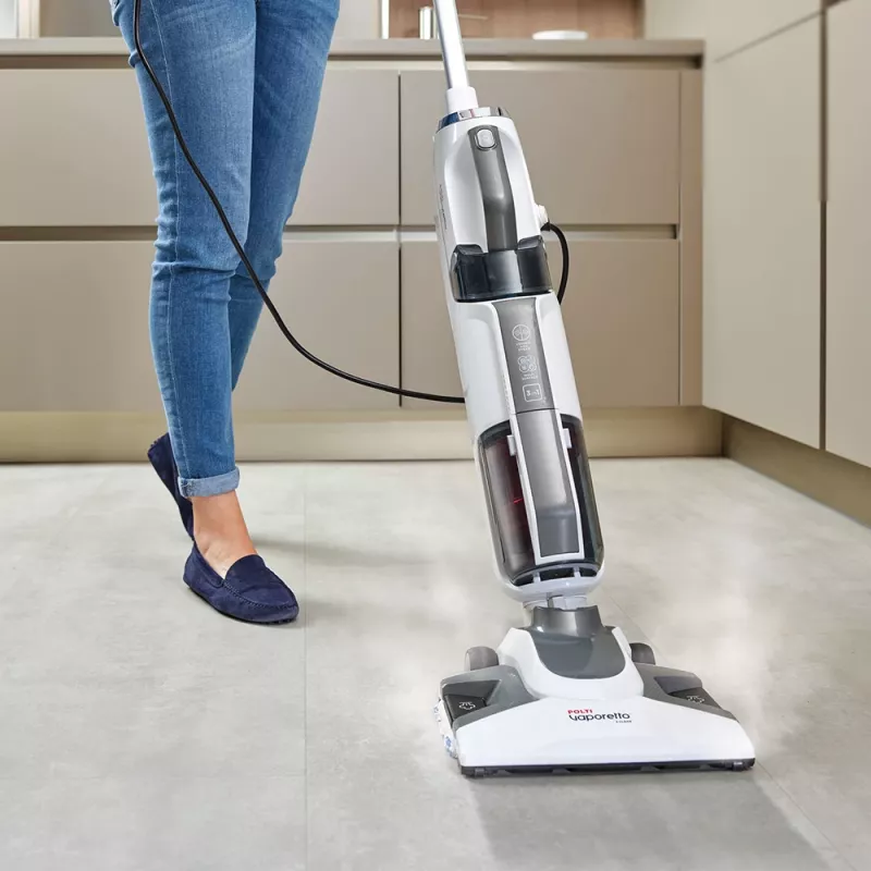 Upright vacuum Polti Vaporetto 3 Clean 1800 W Bagless White