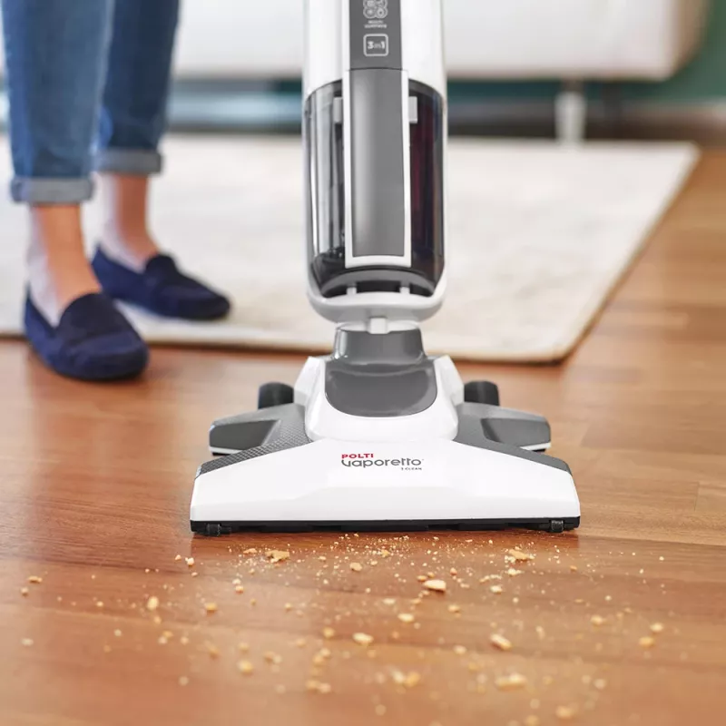Upright vacuum Polti Vaporetto 3 Clean 1800 W Bagless White