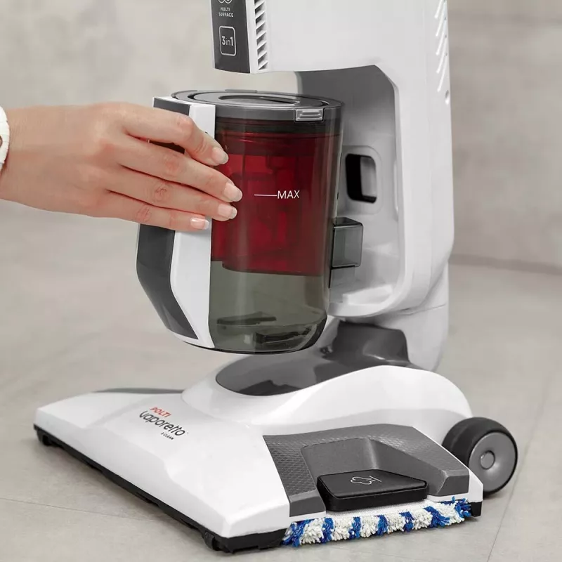 Upright vacuum Polti Vaporetto 3 Clean 1800 W Bagless White