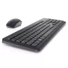 Wireless keyboard and mouse set Dell KM3322W — Full-size QWERTY, RF wireless, black, office use