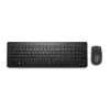 Wireless keyboard and mouse set Dell KM3322W — Full-size QWERTY, RF wireless, black, office use