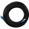 Networking cable Goobay CAT 6 U/UTP RJ-45 Cat6 15m Black