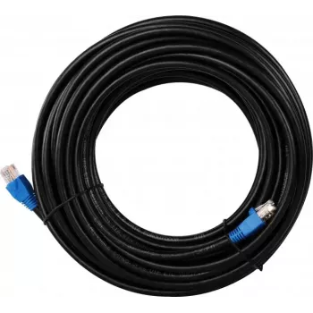 Networking cable Goobay CAT 6 U/UTP RJ-45 Cat6 15m Black