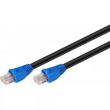 Networking cable Goobay CAT 6 U/UTP RJ-45 Cat6 15m Black