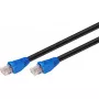 Networking cable Goobay CAT 6 U/UTP RJ-45 Cat6 15m Black
