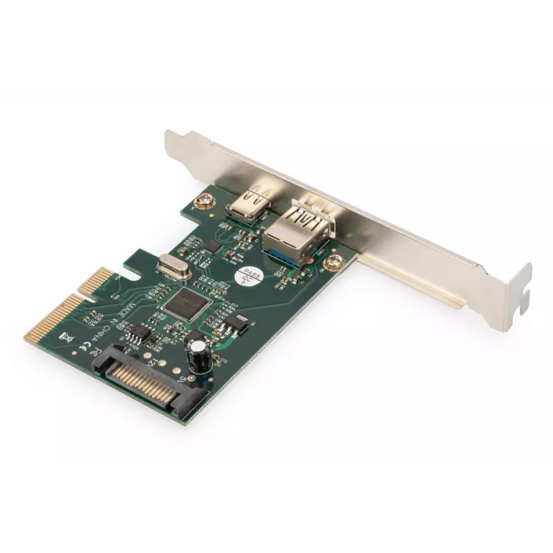 DIGITUS Pci-e card USB Type-C + USB-A Pci-e card up to 10GB/S