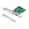 DIGITUS Pci-e card USB Type-C + USB-A Pci-e card up to 10GB/S