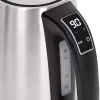 Electric kettle Adler AD 1340 1.7 L 2200 W Black Silver