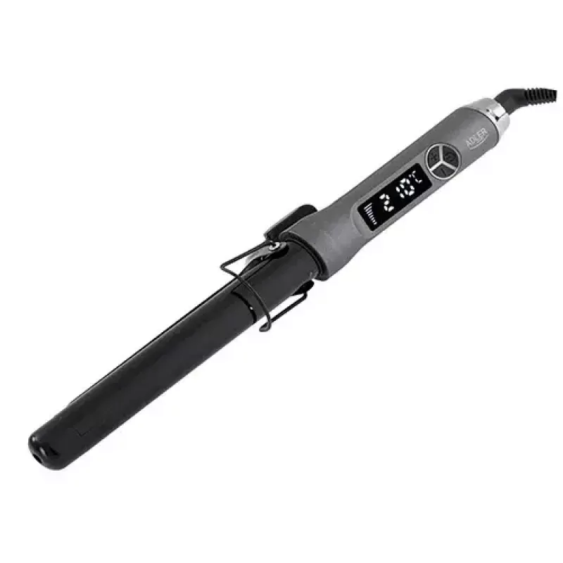 Curling iron Adler AD 2114 — 60 W ceramic barrel 2.5 cm, 12 temp levels, 110–210°C, 1.8 m swivel cord