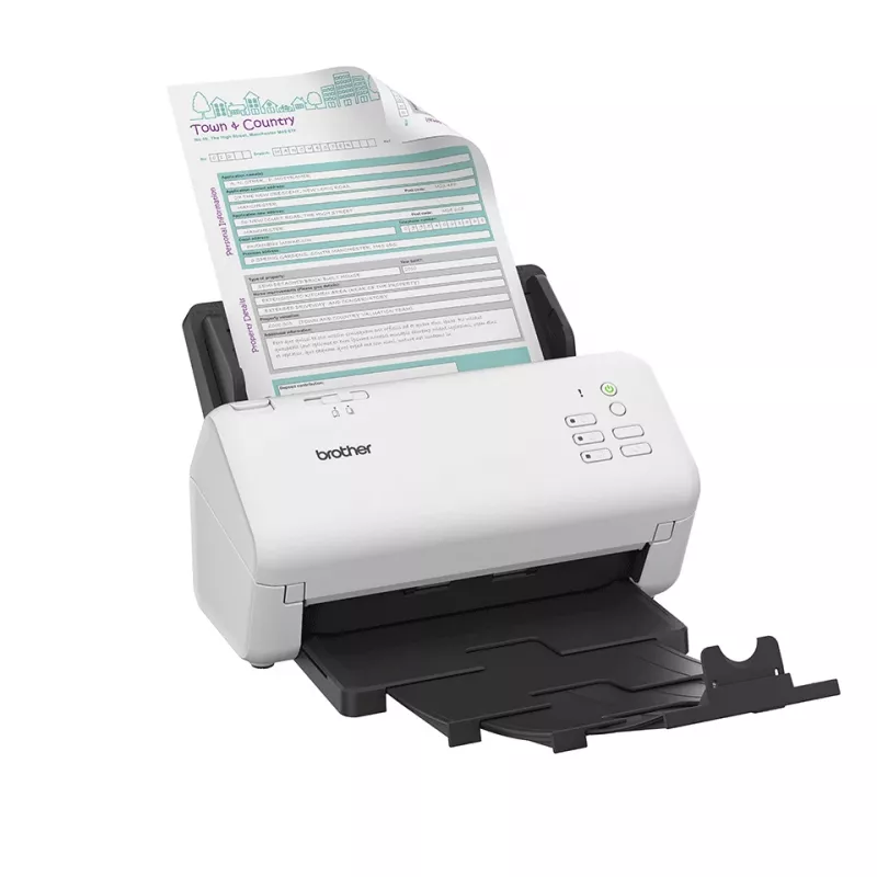 Brother ADS-4300N scanner ADF scanner 600 x 600 DPI A4 Black, White