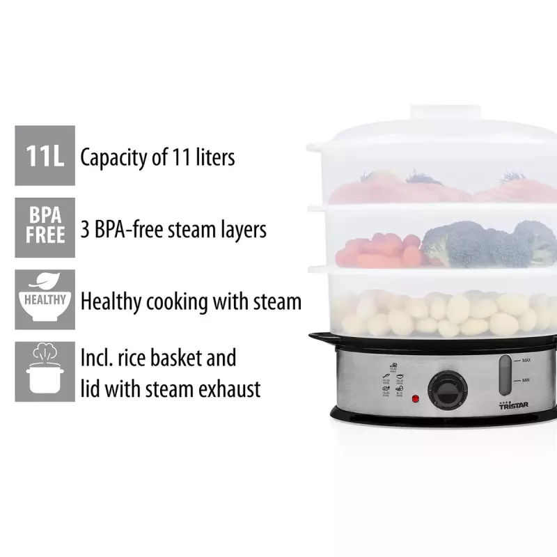 Food Steamer Tristar VS-3914