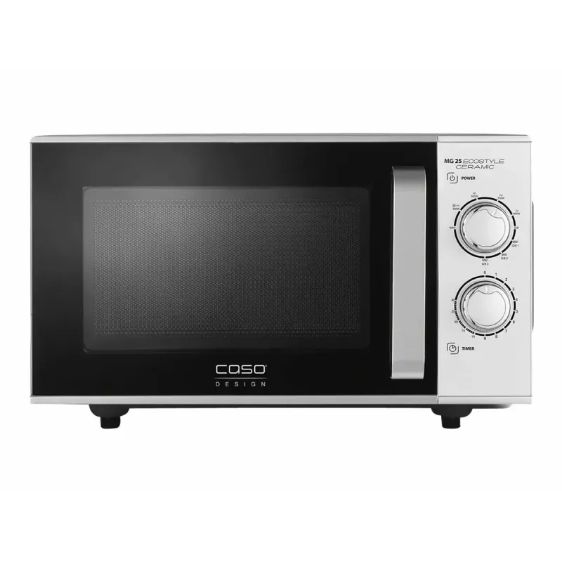 Microwave oven Caso MG 25 Ecostyle, 25 L, 900 W, grill function, silver