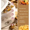 Food dehydrator Adler AD 6658, 5 trays, LCD timer 70h, 35–70°C, 230W (max 550W), white