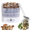 Food dehydrator Adler AD 6658, 5 trays, LCD timer 70h, 35–70°C, 230W (max 550W), white