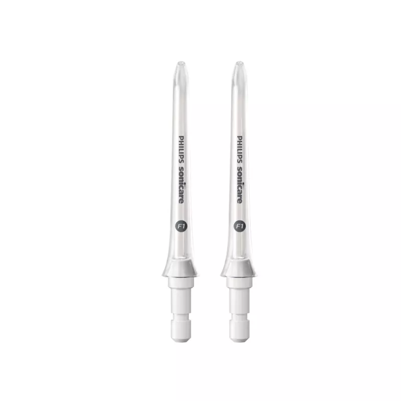 Electric flosser nozzle Philips HX3042/00 – 2 nozzles, white replacement tips