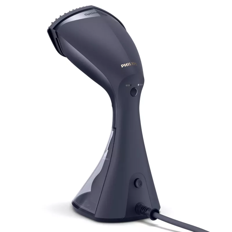Garment steamer Philips GC810/20 — 1600 W, 0.23 L water tank, 32 g/min continuous steam, black/pink