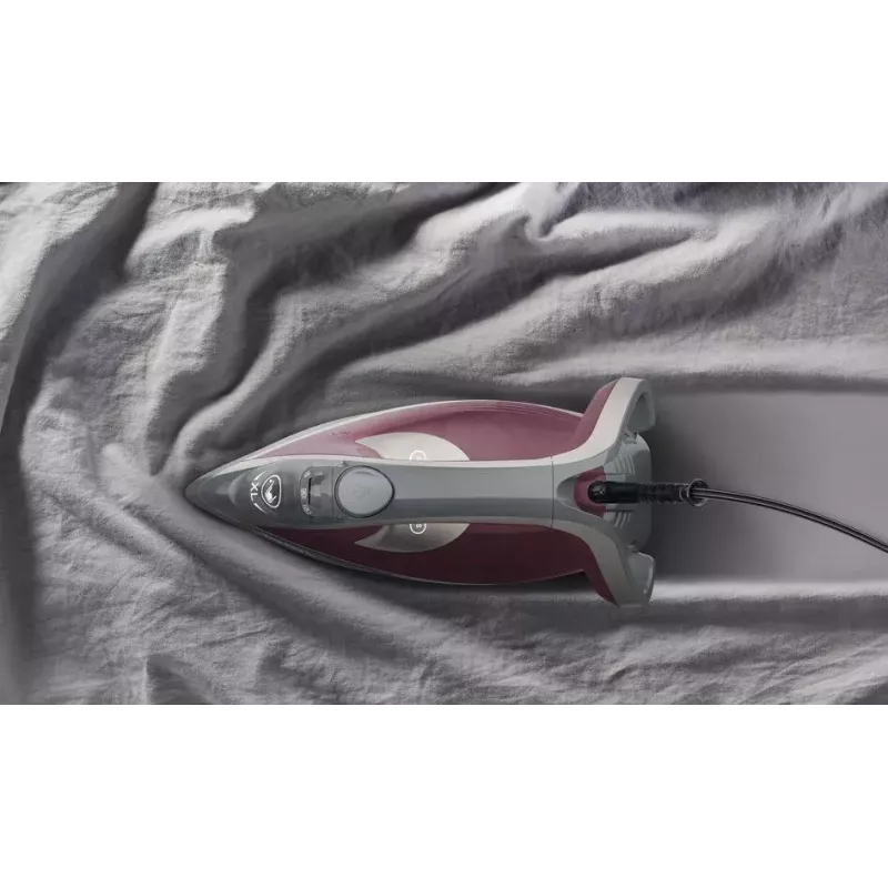 Dry & Steam Iron Tefal Smart Protect Plus FV6870 — 2800 W, Durilium Airglide soleplate, 0.27 L tank, 2 m cord, 1.437 kg