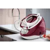 Tefal GV9220 steam ironing station 2600 W Durilium AirGlide Autoclean soleplate Burgundy, White