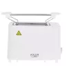 Toaster Adler AD 3223 2 slice 750 W White