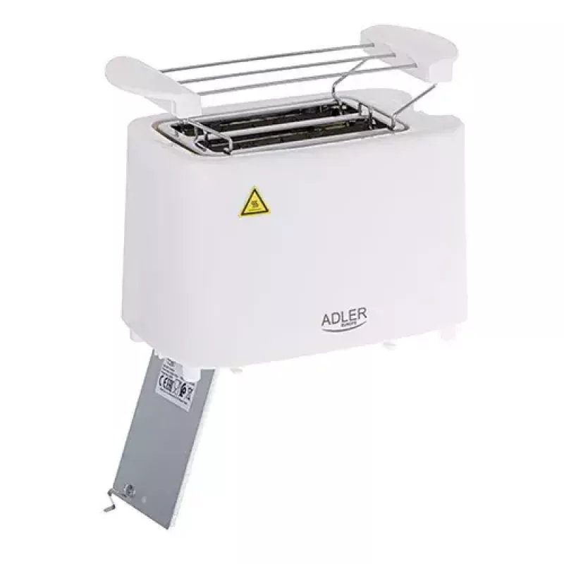 Toaster Adler AD 3223 2 slice 750 W White