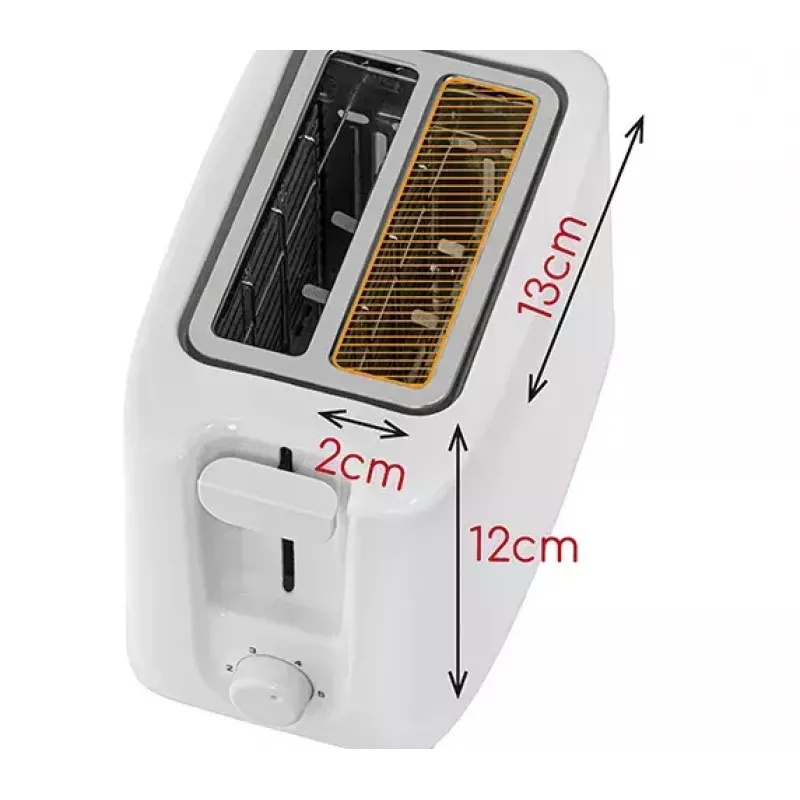 Toaster Adler AD 3223 2 slice 750 W White