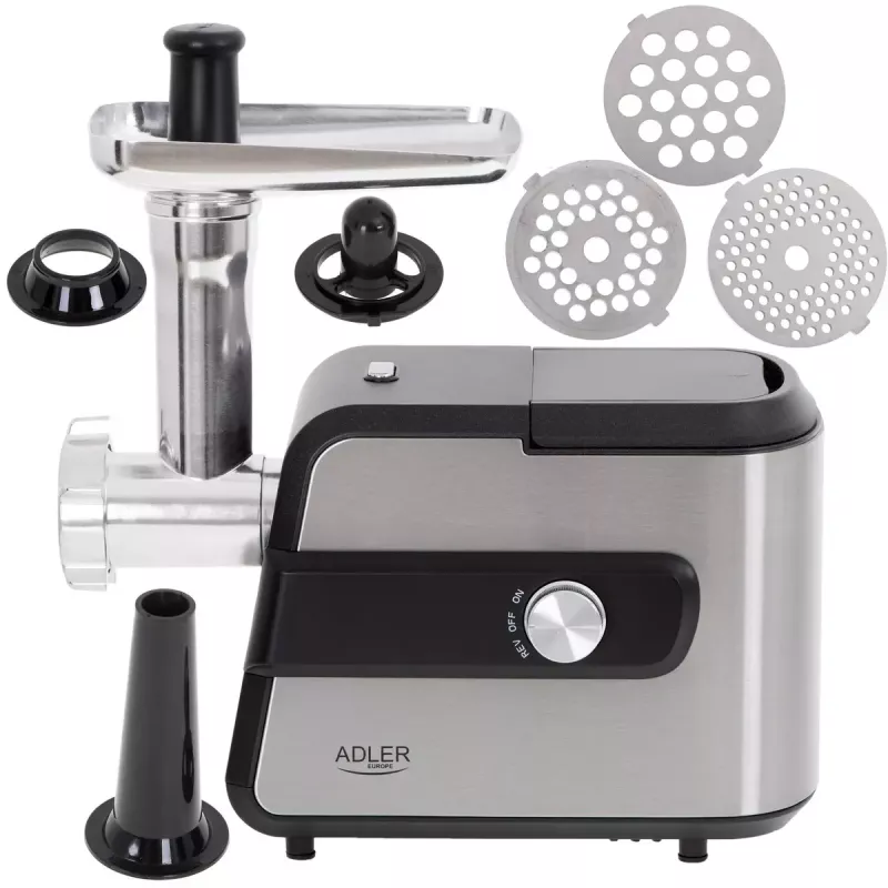 Mincer Adler AD 4813 2000 W Black Silver