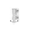 Air cooler DeepCool AK400 WH — 4×6 mm copper heat pipes, 120 mm FDB fan, 1850 RPM, 66.47 CFM, fits LGA 1700 and common Intel/AMD sockets, white
