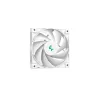 Air cooler DeepCool AK400 WH — 4×6 mm copper heat pipes, 120 mm FDB fan, 1850 RPM, 66.47 CFM, fits LGA 1700 and common Intel/AMD sockets, white
