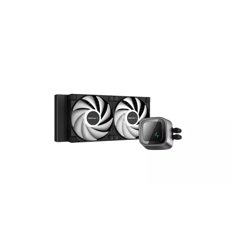 All-in-one liquid cooler DeepCool LS520 12 cm Black 500-2250 RPM