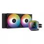 All-in-one liquid cooler DeepCool LS520 12 cm Black 500-2250 RPM