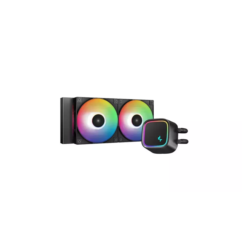 All-in-one liquid cooler DeepCool LE500 12 cm Black 500-2250 RPM