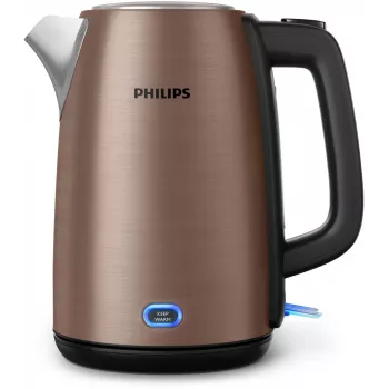 Philips Viva Collection HD9355/92 electric kettle 1.7 L 1900 W Black, Copper