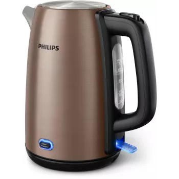 Philips Viva Collection HD9355/92 electric kettle 1.7 L 1900 W Black, Copper