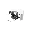 PC case DeepCool CH370 WH Mini Tower — White, micro ATX/Mini-ITX, tempered glass, RGB fans, 2x 3.5 inch bays, 3x 2.5 inch bays, GPU up to 320 mm