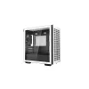 PC case DeepCool CH370 WH Mini Tower — White, micro ATX/Mini-ITX, tempered glass, RGB fans, 2x 3.5 inch bays, 3x 2.5 inch bays, GPU up to 320 mm