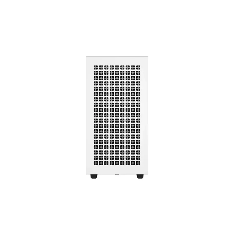 PC case DeepCool CH370 WH Mini Tower — White, micro ATX/Mini-ITX, tempered glass, RGB fans, 2x 3.5 inch bays, 3x 2.5 inch bays, GPU up to 320 mm