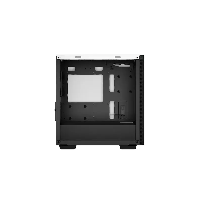 PC case DeepCool CH370 WH Mini Tower — White, micro ATX/Mini-ITX, tempered glass, RGB fans, 2x 3.5 inch bays, 3x 2.5 inch bays, GPU up to 320 mm