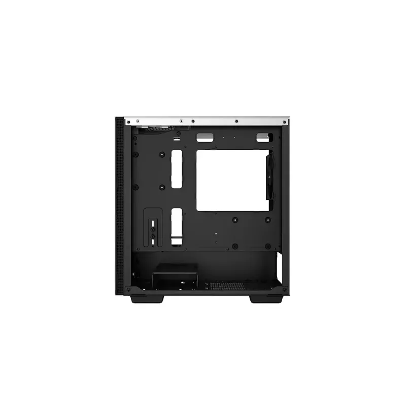 PC case DeepCool CH370 WH Mini Tower — White, micro ATX/Mini-ITX, tempered glass, RGB fans, 2x 3.5 inch bays, 3x 2.5 inch bays, GPU up to 320 mm