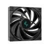 Air cooler DeepCool AK620 ZERO DARK 12 cm Black, 6 heat pipes, 2x120 mm PWM fans, TDP 260 W, Height 160 mm