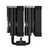 Air cooler DeepCool AK620 ZERO DARK 12 cm Black, 6 heat pipes, 2x120 mm PWM fans, TDP 260 W, Height 160 mm