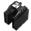 Air cooler DeepCool AK620 ZERO DARK 12 cm Black, 6 heat pipes, 2x120 mm PWM fans, TDP 260 W, Height 160 mm